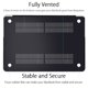 thumbnail image 4 of Funda UESWILL Smooth Matte Hard para MacBook Pro 15 A1398, 4 of 7