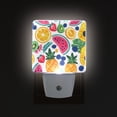 thumbnail image 3 of Summer Tropical Fruits Night Light 2 Pack LED Nightlight Plug into Wall Dusk to Dawn Sensor Soft White, 3 of 7