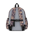 thumbnail image 3 of Paisley and Floral Black Pattern Cute School Backpack with Padded Back and Adjustable Shoulder Straps 13.4"x11"x4.7", 3 of 5