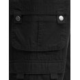 thumbnail image 2 of Lazer Mens Belted Ripstop Stacked Cargo Shorts, Waist Sizes 29"-40", 2 of 3