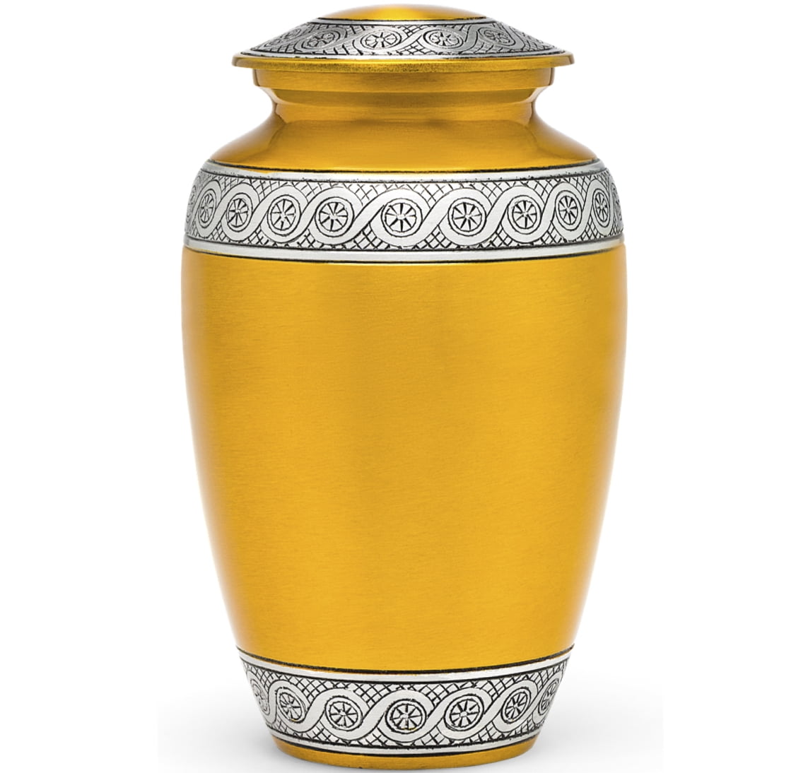 Eternal Harmony Cremation Urn for Human Ashes | Memorial Urn Carefully Handcrafted with Elegant Finishes to Honor and Remember Your Loved One | Adult Urn Large Size with Beautiful Velvet Bag