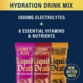 thumbnail image 2 of Liquid Death Dust Hydration Powdered Drink Mix, Variety 6 Pack, Berry It Alive, Cherry Obituary, Squeezed to Death,1000mg Electrolytes, 2 of 6