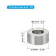 thumbnail image 2 of M5 Stainless Steel Spacers, 10 Pcs Metal Spacers Stainless Steel 5.2mm ID x 10mm OD x 5mm L for 1/5inch or M5, 2 of 5