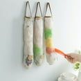 thumbnail image 6 of food storage bins for college dorm room Hanging Mesh Storage Bags Onion Bags Mesh Garlic Mesh Bags Potato Bags Long And Large Reusable Mesh Storage Bags Fruit And Vegetable Garbage Bags, 6 of 6