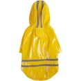 thumbnail image 3 of Imperméable pour Chiot avec Chapeau, Veste Imperméable Réfléchissante en PU pour Chat, 3 of 5