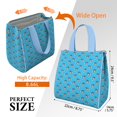 thumbnail image 3 of French Bulldog Insulated Lunch Bag for Women & Adults,Large Portable Soft Cooler Lunch Bag,Thermal Food Storage Tote with Pearl Cotton,8.66L,8.75x5.75x9.5 Inch, 3 of 6