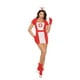 thumbnail image 1 of Enfermera traviesa - Disfraz de 3 piezas - Rojo / Blanco - Talla M Elegant Moments 99080-M, 1 of 2