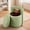 Green, variant on ATHOPE Vanity Chair with Storage, Velvet 360° Swivel Chair with Back, Modern Round Upholstered Bedroom Chair, Comfy Makeup Chair for Dressing, Living Room, No Assembly Required, Beige