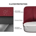 thumbnail image 4 of KOMI CaseBuy MacBook Pro 16 inch Sleeve Protective Case for 16-inch New MacBook Pro M3/M2/M1 Chip A2991 A2780 A2485 A2141 2024-2019, Water-Resistant Laptop MacBook Bag with Accessory Pocket, 4 of 7