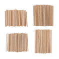 thumbnail image 4 of segolike 50pcs Bamboo Wood Sticks Dowels Rods for Model Making Home Decoration 150mm 50 Pieces 150mm, 4 of 9
