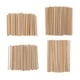 thumbnail image 4 of Varillas de madera de bambú, varillas de madera dura redondas sin terminar, lisas y rectas, 50 piezas 150 mm, 4 of 9