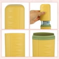 thumbnail image 5 of Unique Bargains Plastic Lightweight Toothbrush Travel Case Traveling for Travel Business 2.36"x1.57"x7.87" Yellow, 5 of 7