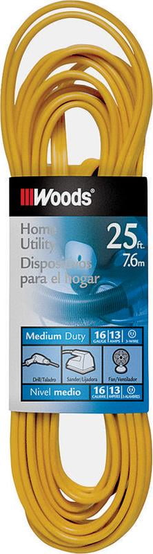 Woods 30-Minute Spring Wound Timer - In-Wall Countdown Timer For Lights, Fans & Appliances