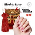 thumbnail image 4 of Set de esmaltes de uñas Beetles Blazing Rose, 15 ml, 6 colores, para mujer, 4 of 7