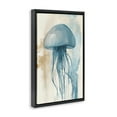 thumbnail image 3 of Stupell Industries Ocean Dreams Jellyfish Black Framed Floater Canvas Wall Art design by Irena Orlov, 25 x 17, 3 of 9