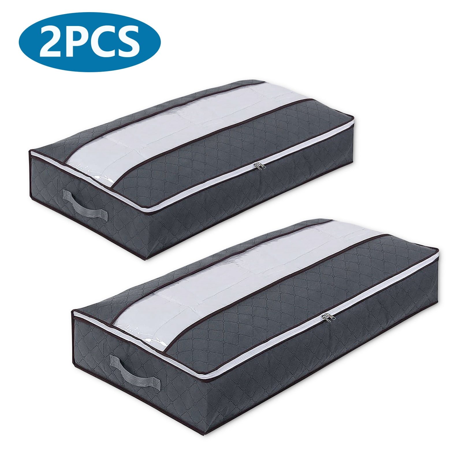 TSV Underbed Storage Bags, 2/1pcs Long Under the Bed Organizer