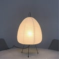 thumbnail image 5 of Japanese Rice Paper Lantern Led Table Lamp Living Room Bedroom Bedside Study Hotel Homestay Tripod Floor Lamp eu Plug, 5 of 5