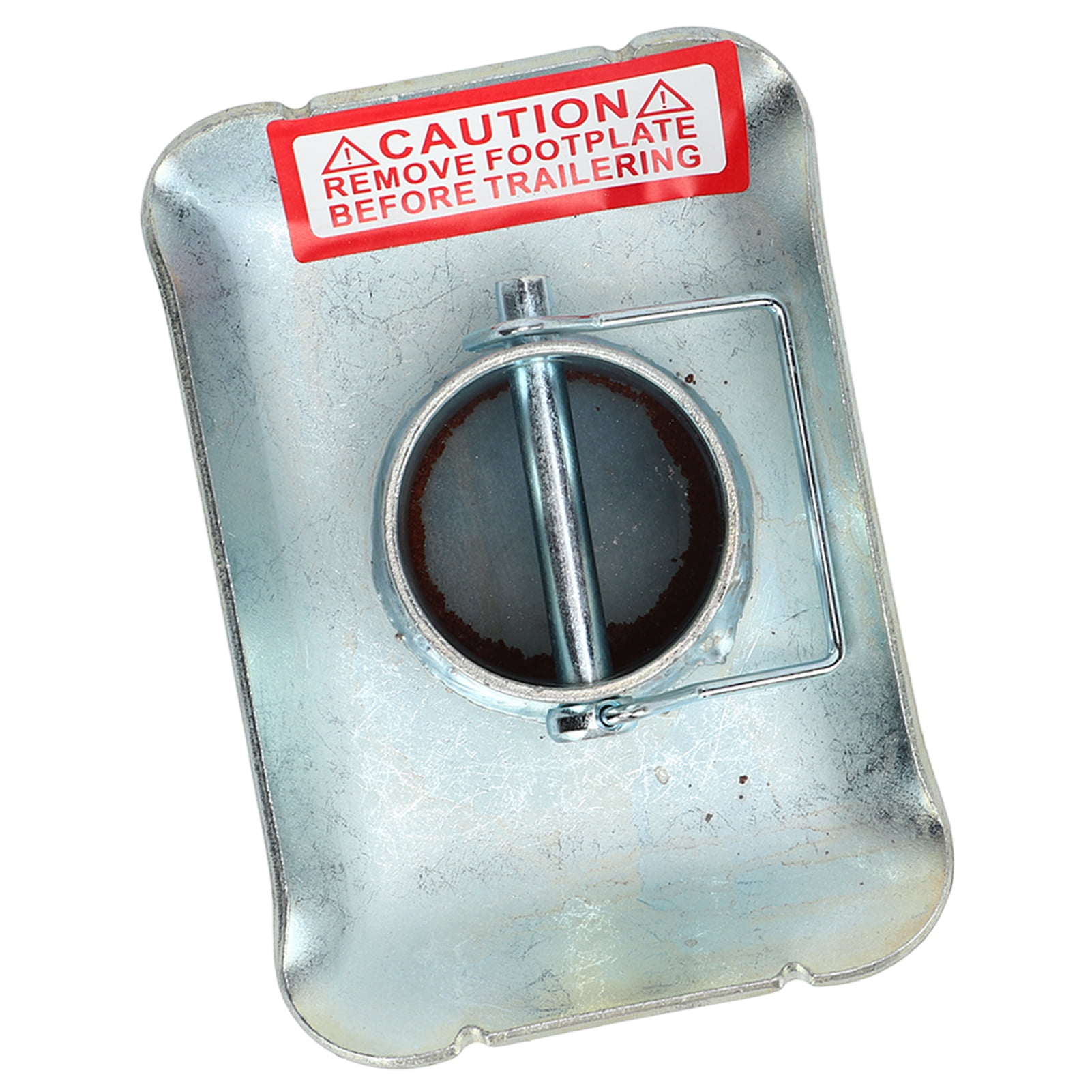 Jack Foot Plate, Galvanized Steel Trailer Jack Foot Plate Removable For