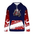 thumbnail image 3 of Sudadera con capucha para hombre, moda, movimiento, estampado navideño, suéter con capucha, sudadera con capucha, blusa para hombre, blusa de poliéster, 3 of 4