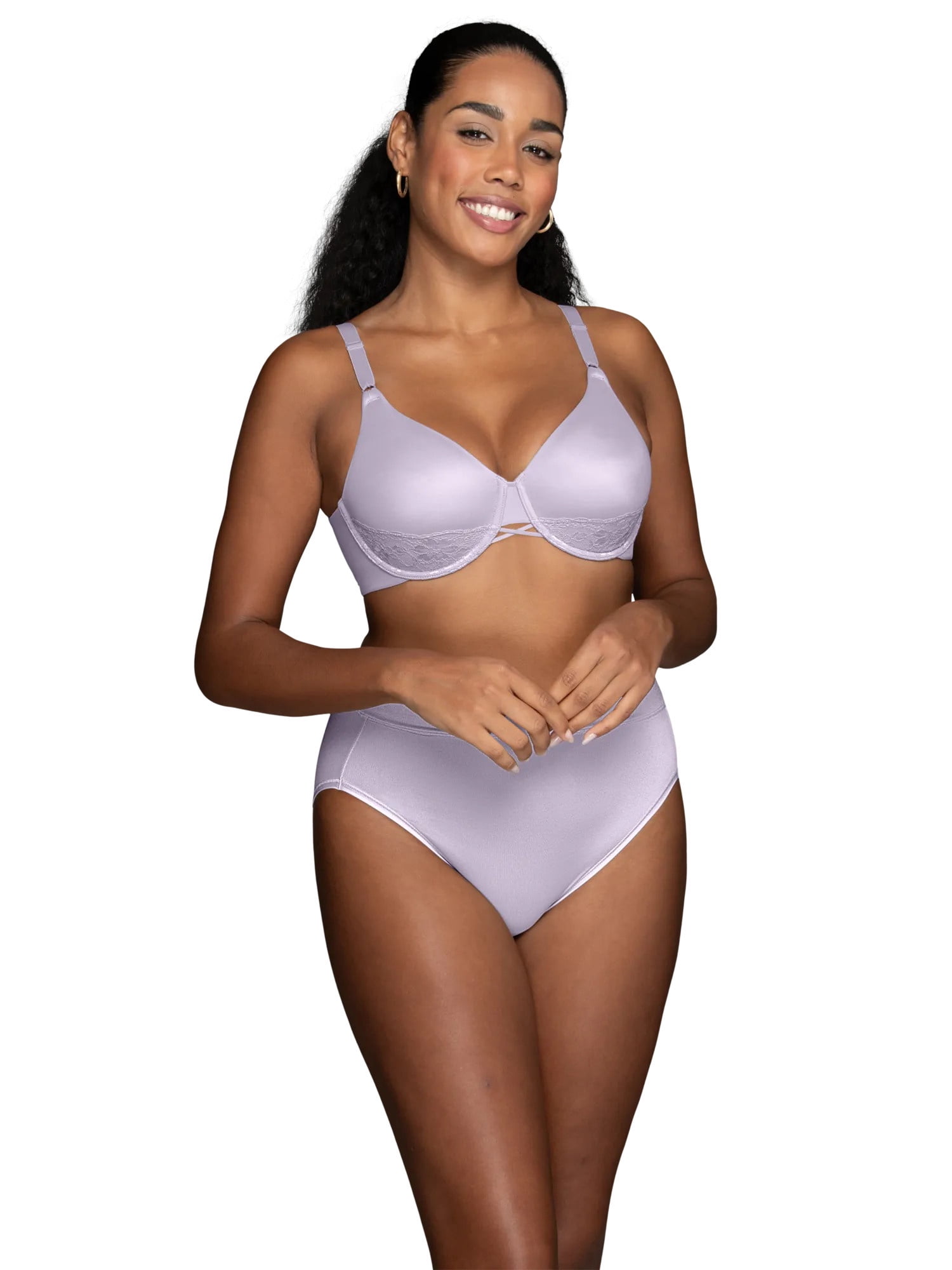 Vanity Fair Radiant Women's Underwire Bra - 2-Ply Back and Side Smoothing, Full Coverage Support, Style 3476571