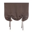 thumbnail image 2 of HLONK Contemporary White Solid Print Kitchen Curtains  30 x 46 In, 2 of 7