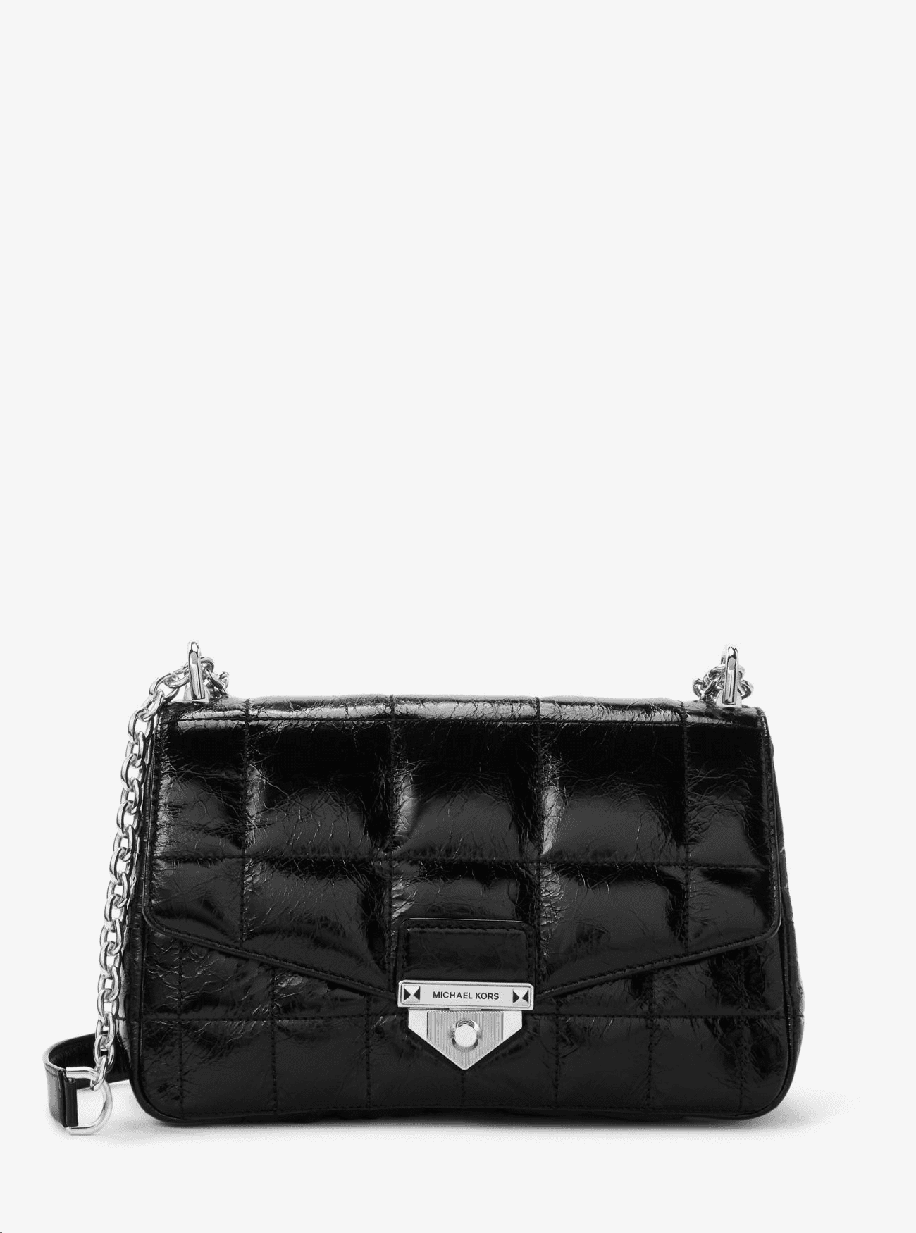 soho small quilted leather shoulder bag