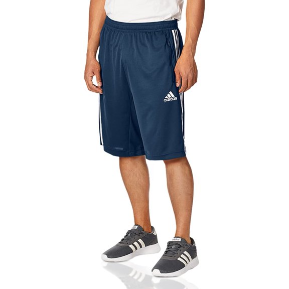 adidas Men's Designed 2 Move 3-Stripes Primeblue Shorts XX-Large Crew Navy/White