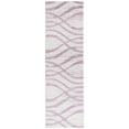 thumbnail image 3 of Safavieh Adirondack Isidor Geometric Swirls Runner Rug, Cream/Purple, 2'6" x 8', 3 of 13