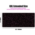 thumbnail image 2 of Keyboards XXL Extended Gaming Mouse Pad Thick Desk Mat (Black and Pink), 2 of 2