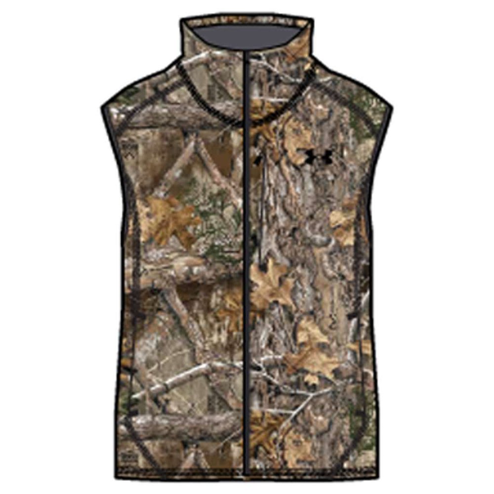 Under Armour Mens Offgrid Fleece Vest Realtree EdgeBlaze