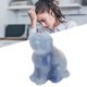 thumbnail image 5 of Estatuilla De Piedra De Chakra, Piedra Curativa Energética De Meditación Para Aliviar El Estrés Con Decoración En Forma De Gato Para El Hogar Y La Oficina, 5 of 7