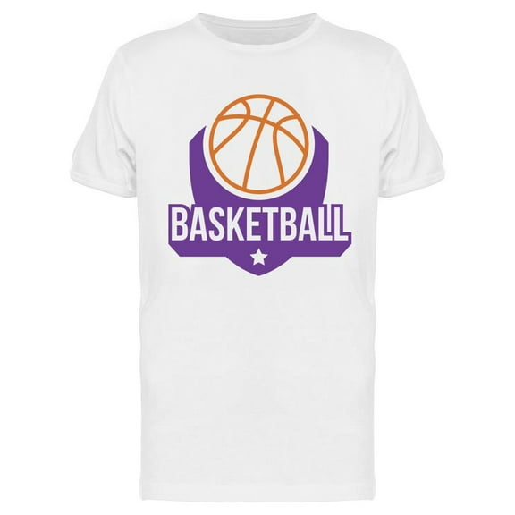 Basketball  Graphic  T-Shirt Men -Image by Shutterstock, Male Large