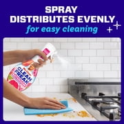 Mr. Clean Clean Freak Foaming Bathroom Surface Cleaner Multi-Surface Spray Starter Kit and Refill Bundle, Grapefruit Scent, 64 fl oz