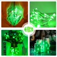 thumbnail image 3 of Fairy Lights SINAMER Green, funciona con baterías de 7 pies y 20 LED con control remoto, 3 of 6