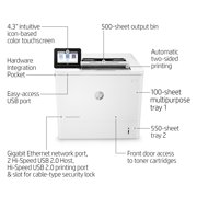 HP LaserJet Enterprise M611dn Laser Printer, Black And White Mobile Print Up to