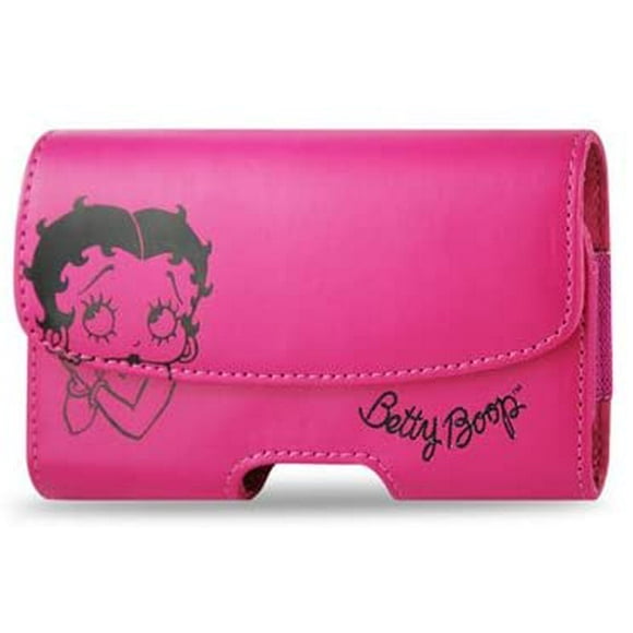 Reiko Design Horizontal Pouch for Treo 650 B11 - Retail Packaging - Dark/Pink