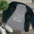 thumbnail image 4 of Crystals Sage Candles Herbs Women's Triblend Tee, 4 of 5