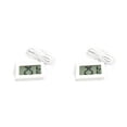 thumbnail image 2 of sweethay TPM-10 Termómetro digital con sonda LCD Temperatura del agua Impermeable Cocina Incubadora Higrómetro Indicador Interior Blanco Blanco 2Conjunto, 2 of 6