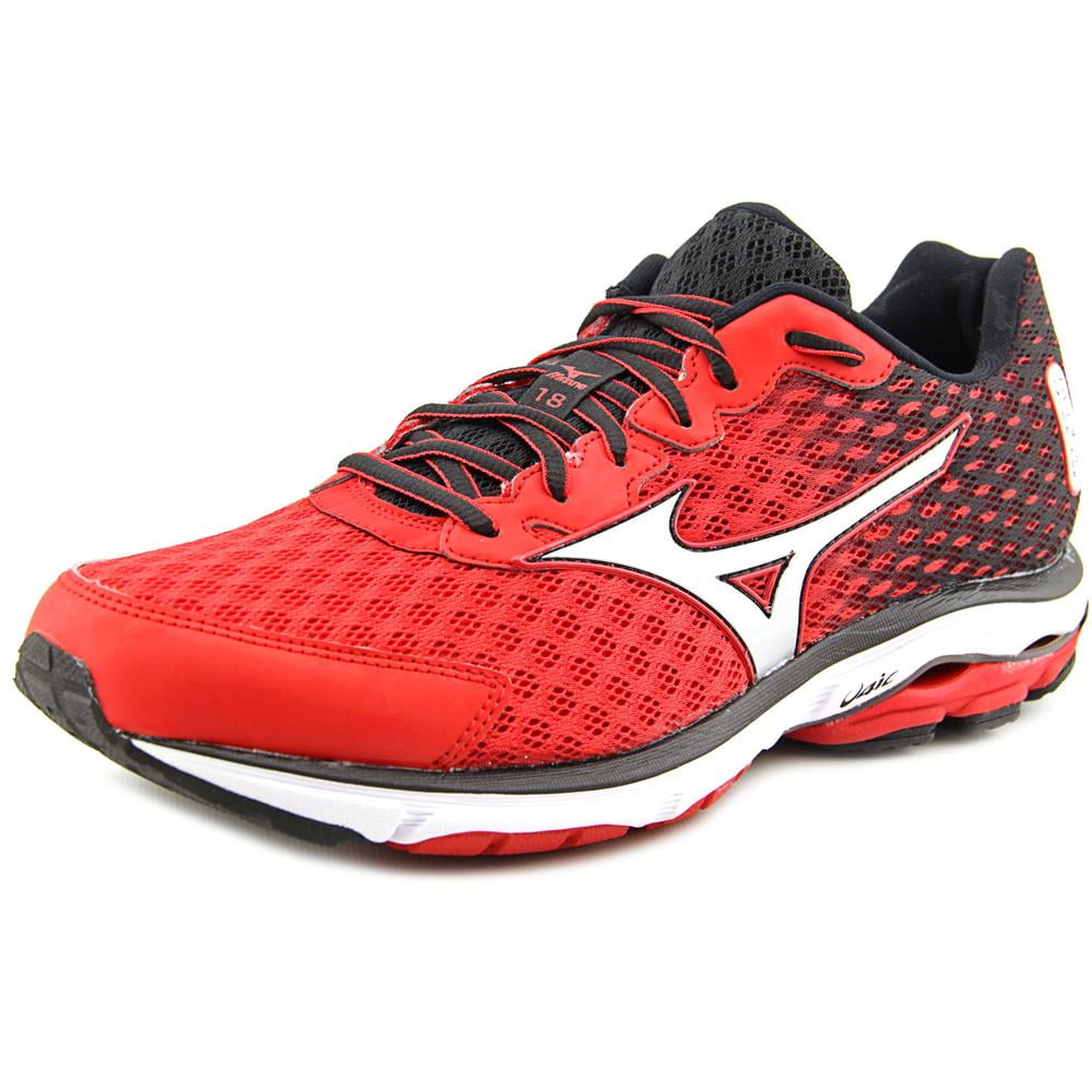 Mizuno - Mizuno Wave Rider 18 Round Toe Synthetic Running Shoe - Walmart.com - Walmart.com