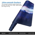 thumbnail image 4 of Large Gaming Mouse Pad, Extended XXL Desk Pad & Non-Slip Rubber Keyboard Mat Stitched Edges (90x40 purplesky), 4 of 6
