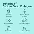 thumbnail image 4 of Further Food Grass-Fed Chocolate Collagen Peptides Powder, 12 Individual Serving Packets, 4 of 7