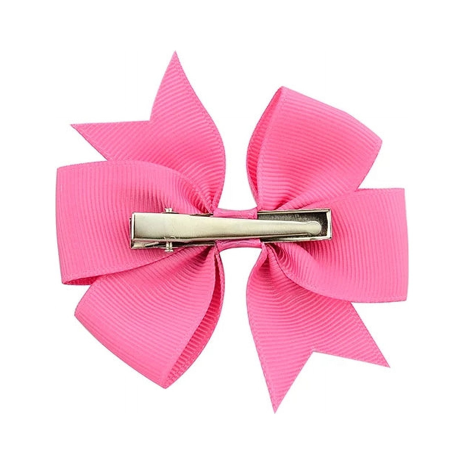 Infant Ribbon Bows Hair Clips, Other, 40 Count