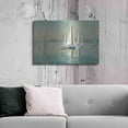 thumbnail image 6 of Luxe Metal Art 'Sailboats At Sunrise' by Danhui Nai, Metal Wall Art, 36"x24", 6 of 9
