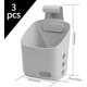 thumbnail image 2 of Cesta de almacenamiento colgante gris de 3 piezas, caja de almacenamiento colgante, organizador de mesita de noche, caja de cesta de almacenamiento colgante para dormitorio, baño, cocina, 2 of 5