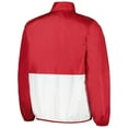 thumbnail image 3 of Men's G-III Sports by Carl Banks Cardinal Arkansas Razorbacks Cornerman-Half-Zip Top, 3 of 3