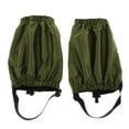 thumbnail image 1 of Piernas: Impermeables Baja Botas : para Senderismo, Caminar, , Escalar Montañas Y Raquetas verde Macarena Polainas para caminar, 1 of 8