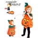 thumbnail image 4 of Disfraz de calabaza para Halloween, Pelele con sombrero y zapatos para niño pequeño, mono de una pieza para bebé, conjunto de ropa de Carnaval para Cosplay, 1-10T, 4 of 5