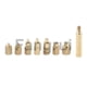 thumbnail image 2 of Heat Insert Nut Iron Tip M2m8 Brass Hot Melt Nut Heat Insertion Tool For 3d Printer Heat Set Insert, 2 of 5