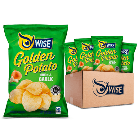 Wise Snacks Onion & Garlic Potato Chips 0.75 oz - 40 count