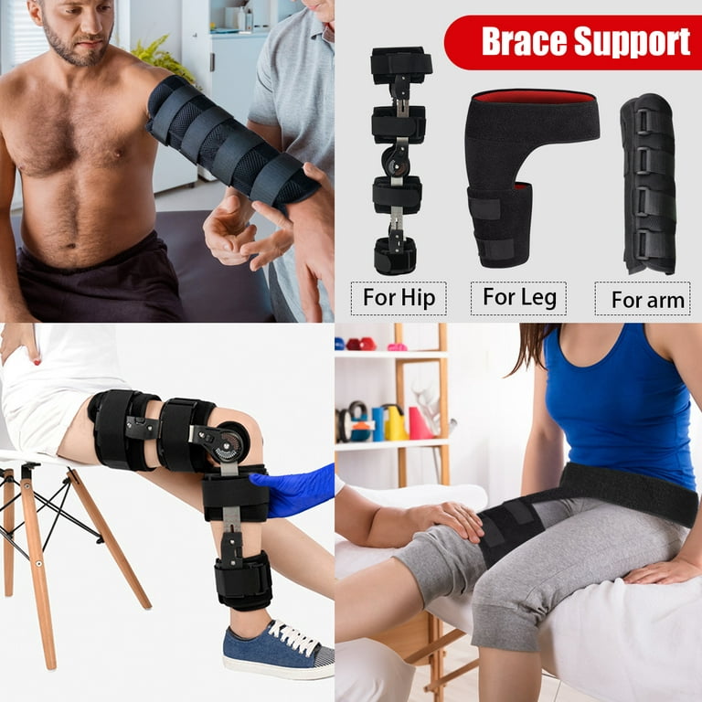 Aptoco Hip Brace Thigh Compression Sleeve Groin Support for Men Women Black  Hip Support for Sciatica Nerve Pain Relief Groin Wrap for Hips 32-44 Both  Legs, Christmas Gifts 